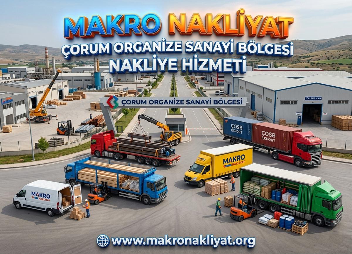 ÇORUM ORGANİZE SAN. BÖL. NAKLİYAT HİZMETLERİ